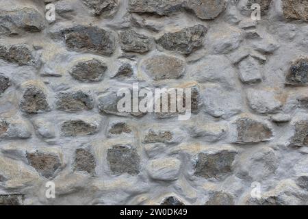 Grungy alte Steinwand Hintergrund bereit für Ihr Design Stockfoto