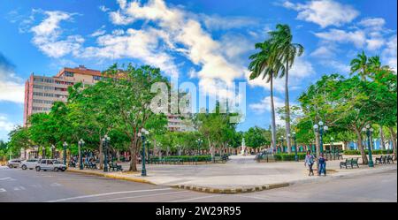 Parque Jose Marti in Ciego de Avila, Kuba Stockfoto