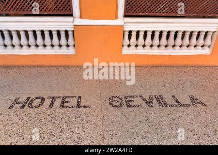 Hotel Sevilla, Ciego de Avila, Kuba Stockfoto