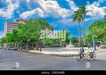 Parque Jose Marti in Ciego de Avila, Kuba Stockfoto