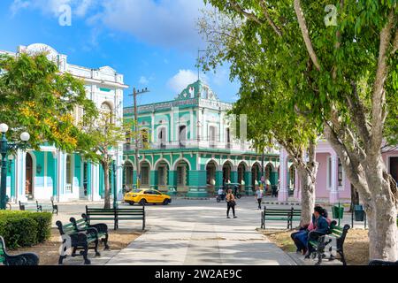 Parque Jose Marti in Ciego de Avila, Kuba Stockfoto