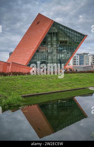 Museum des Zweiten Weltkriegs - Muzeum II Wojny Swiatowej, Danzig, Woiwodschaft Pommern, Polen Stockfoto