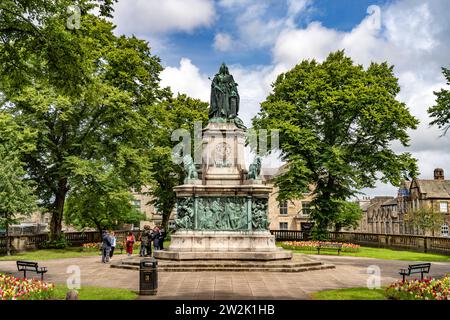 Das Queen Victoria Memorial am Dalton Square in Lancaster, Lancashire, England, Großbritannien, Europa | das Queen Victoria Memorial in Dalton Squ Stockfoto