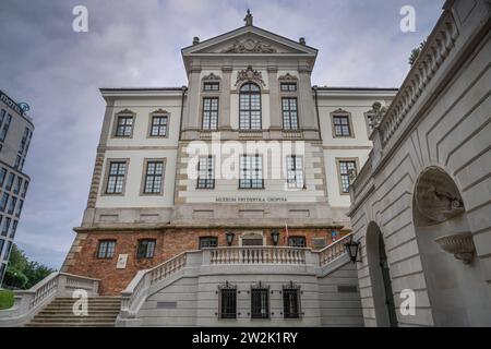 Frederic-Chopin-Museum, Ostrogski-Palast, Palac Gninskich, Okolnik, Warschau, Woiwodschaft Masowien, Polen Stockfoto