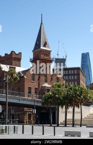 Historisches Lager Australasian Steam Navigation Co., erbaut 1883 Stockfoto