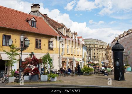 Vlaska-Straße in Zagreb, Kroatien Stockfoto