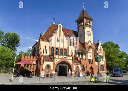 S-Bahnhof, Nikolassee, Zehlendorf, Berlin, Deutschland Stockfoto