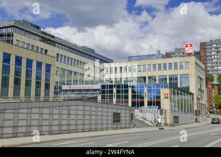 Hauptgeschäftsstelle, Sparkasse Oder-Spree, Franz-Mehring-Straße, Frankfurt/Oder, Brandenburg, Deutschland Stockfoto