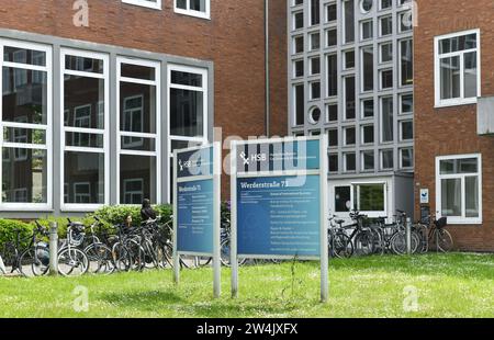 Hochschule Bremen HSB, Werderstraße, Bremen, Deutschland Stockfoto