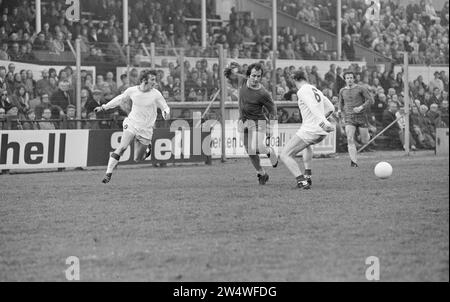 Den Haag gegen Utrecht 1:1, Spielmoment ca. Dezember 1972 Stockfoto