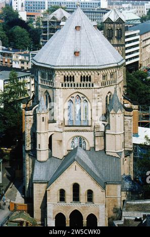 Köln, Deutschland, 13. August 1995. St. Gereon Church,. Luftaufnahme. Stockfoto