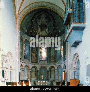 Köln, Deutschland, 13. August 1995. St. Gereon Kirche. Blick auf die Apsis Stockfoto