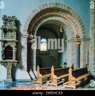 Köln, Deutschland, 13. August 1995. St. Gereon Kirche. Nordische Turmkapelle Stockfoto