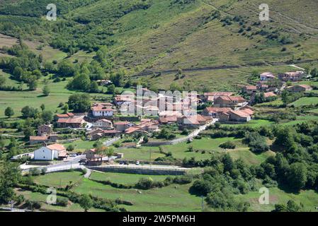 Tudanca, Bezirk Saja-Nansa, Kantabrien, Spanien. Stockfoto