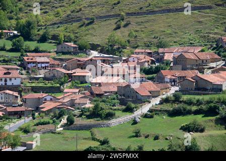 Tudanca, Bezirk Saja-Nansa, Kantabrien, Spanien. Stockfoto