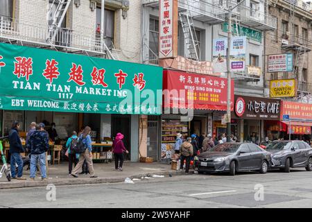 Chinesische Bäckerei In China Town San Francisco, 24. Juni 2023 Stockfoto