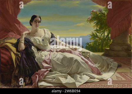 Franz Xaver Winterhalter Leonilla Prinzessin von Sayn Wittgenstein Sayn. Stockfoto