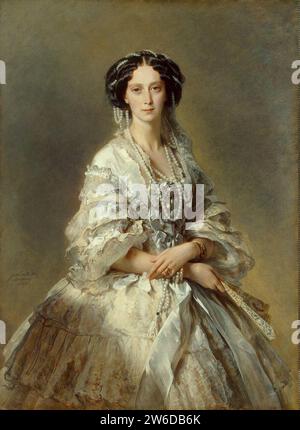 Maria Alexandrowna von Winterhalter (1857, Eremitage). Stockfoto