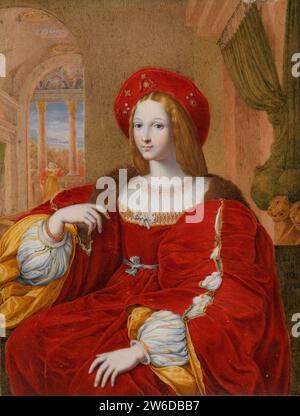 Marquard Wocher - Porträt von Joanna, Königin von Kastilien Stockfoto