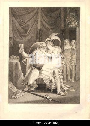 William Satchwell Leney - zweiter Teil von König Heinrich dem Vierten, Akt II, Szene IV Shakespeare Gallery, 1795. Stockfoto