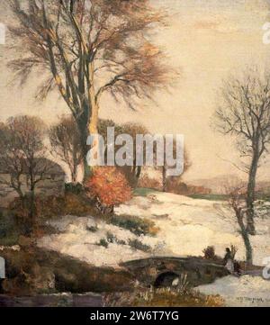 William York MacGregor (1855–1923) – Winterlandschaft – NG 2086 – National Galleries of Scotland. Stockfoto