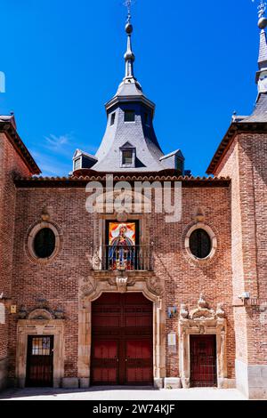 Die Kapelle der Virgen del Puerto - Ermita de la Virgen del Puerto. Madrid, Comunidad de Madrid, Spanien, Europa Stockfoto