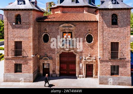 Die Kapelle der Virgen del Puerto - Ermita de la Virgen del Puerto. Madrid, Comunidad de Madrid, Spanien, Europa Stockfoto