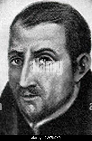 Der 16. Englische Jesuit Henry Walpole. 1558 in Anmer in Norfolk geboren und 1595 hingerichtet. Sein Geist soll Anmer Hall heimsuchen. Stockfoto