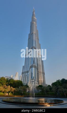 Das herrliche Burj Khalifa in Dubai, VAE Stockfoto