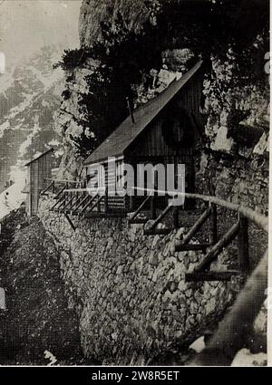 Wohnbaracke des Erzherzog Thronfolgers auf der Costilla, vom 14.bis 19.Mai 1916. Stockfoto