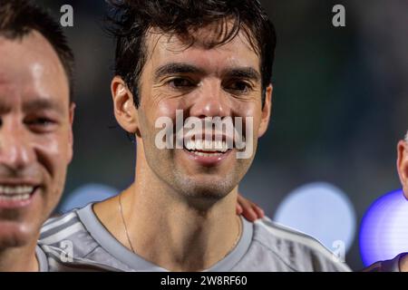 Dschidda, Saudi-Arabien. Dezember 2023. Al Ahli Sports Club JEDDAH, SAUDI-ARABIEN - 21. DEZEMBER: Ricardo Kaká nach dem Saudi Legends and World Legends Match im Al Ahli Sports Club am 21. Dezember 2023 in Jeddah, Saudi-Arabien. (Foto: Richard Callis//SPP) (Richard Callis/SPP) Credit: SPP Sport Press Photo. /Alamy Live News Stockfoto