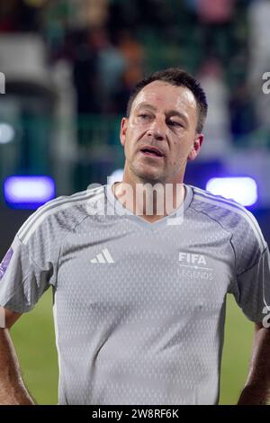 Dschidda, Saudi-Arabien. Dezember 2023. Al Ahli Sports Club JEDDAH, SAUDI-ARABIEN - 21. DEZEMBER: John Terry nach dem Saudi Legends and World Legends Match im Al Ahli Sports Club am 21. Dezember 2023 in Dschidda, Saudi-Arabien. (Foto: Richard Callis//SPP) (Richard Callis/SPP) Credit: SPP Sport Press Photo. /Alamy Live News Stockfoto