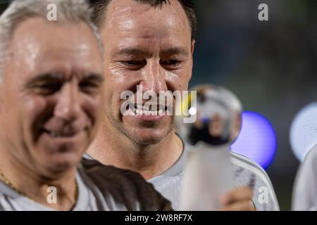 Dschidda, Saudi-Arabien. Dezember 2023. Al Ahli Sports Club JEDDAH, SAUDI-ARABIEN - 21. DEZEMBER: John Terry nach dem Saudi Legends and World Legends Match im Al Ahli Sports Club am 21. Dezember 2023 in Dschidda, Saudi-Arabien. (Foto: Richard Callis//SPP) (Richard Callis/SPP) Credit: SPP Sport Press Photo. /Alamy Live News Stockfoto