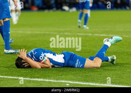 Alava, Spanien. Dezember 2023. Spanien La Liga Fußballspiel Alaves gegen Real Madrid im Mendizorroza Stadion, Alava. 21. Dezember 2023 900/Cordon Press Credit: CORDON PRESS/Alamy Live News Stockfoto