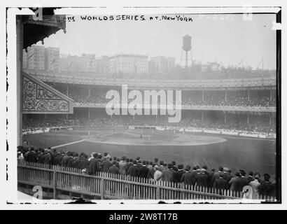 World Series 1913, 3. Spiel, Polo Grounds, NY (Baseball) Stockfoto