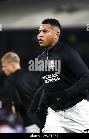 Igor Julio von Brighton & Hove Albion während des Premier League-Spiels zwischen Crystal Palace und Brighton und Hove Albion im Selhurst Park, London am Donnerstag, den 21. Dezember 2023. (Foto: Tom West | MI News) Credit: MI News & Sport /Alamy Live News Stockfoto