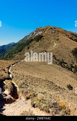 Trekking auf dem Jiaming Lake Trail, Taitung, Taiwan Stockfoto