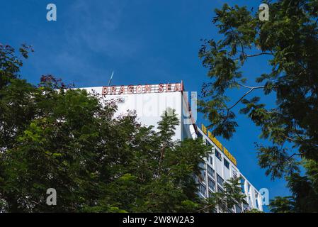 Da Nang, Vietnam - 4. Oktober 2023: Dragon Sea Hotel. Stockfoto