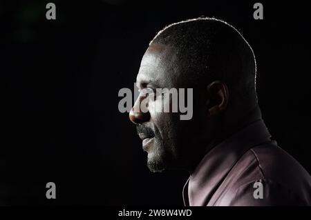 PA REVIEW OF THE YEAR 2023 Aktenfoto vom 01/03/23 - Idris Elba kommt zur Weltpremiere von Luther: The Fallen Sun im BFI IMAX in London. Ausgabedatum: Freitag, 22. Dezember 2023. Stockfoto