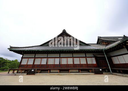 Nijo Castle mit Gärten, ein Zuhause für den Shogun Ieyasu in Nijojocho, Nakagyo Ward, Kyoto, Japan Stockfoto