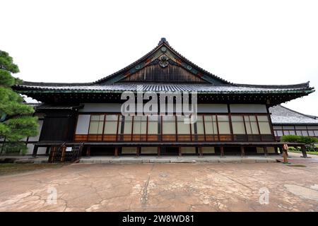 Nijo Castle mit Gärten, ein Zuhause für den Shogun Ieyasu in Nijojocho, Nakagyo Ward, Kyoto, Japan Stockfoto