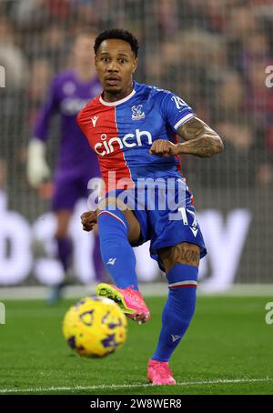 London, Großbritannien. Dezember 2023. Nathaniel Clyne von Crystal Palace während des Premier League Spiels im Selhurst Park, London. Der Bildnachweis sollte lauten: David Klein/Sportimage Credit: Sportimage Ltd/Alamy Live News Stockfoto