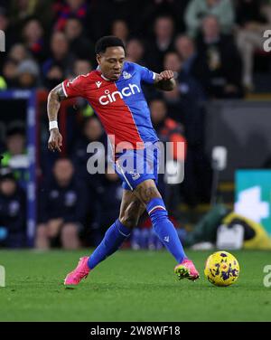 London, Großbritannien. Dezember 2023. Nathaniel Clyne von Crystal Palace während des Premier League Spiels im Selhurst Park, London. Der Bildnachweis sollte lauten: David Klein/Sportimage Credit: Sportimage Ltd/Alamy Live News Stockfoto