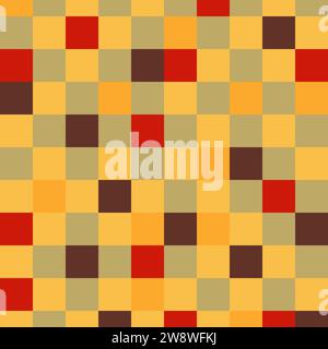 Prints im Cartoon-Stil mit Blumen und Pilzen, Gläsern und Retro-Elementen. Kostenloser Geist lustige Hintergründe. Böhmische nahtlose Muster aus den 70er Jahren Stock Vektor