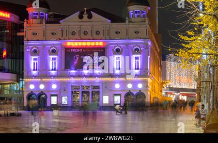 Das Playhouse Theatre, Williamson Square, Liverpool, im Winter 2023. Stockfoto