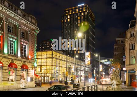 Innside Hotel und Trattoria 51 Restaurant, Old Hall Street, Liverpool, Bild im November 2023. Stockfoto