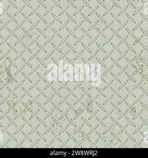 Diamantplatte - Metallic Stockfoto