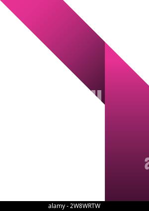 Y-Logo. Lila Farbe. - Vektor Stock Vektor