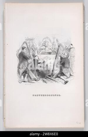 Nebukadnezar, aus "die vollständigen Werke Berangs" 1959 von Pierre Jean de Beranger Stockfoto