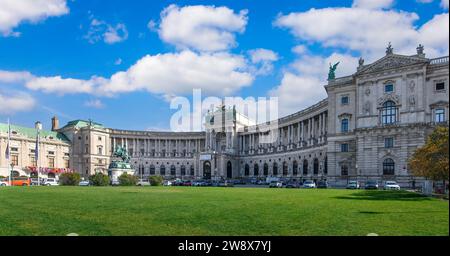 Wien, Österreich. Museumskomplex neue Burg Teil der Hofburg im Zentrum von Wien Stockfoto